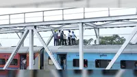 पूर्वी सिंहभूम : गालूडीह के पास रेलवे ब्रिज पर टूटा ओएचई तार, टाटा-हावड़ा स्टील ट्रेन बीच रास्ते रुकी