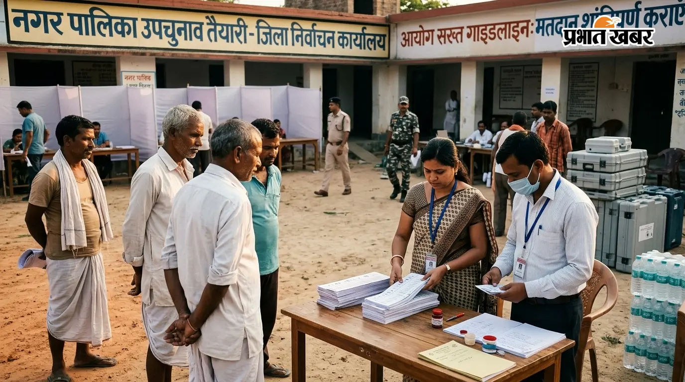 नगर पालिका उपचुनाव के लिए शुरू हुई तैयारी नगर पालिका उपचुनाव के लिए शुरू हुई तैयारी