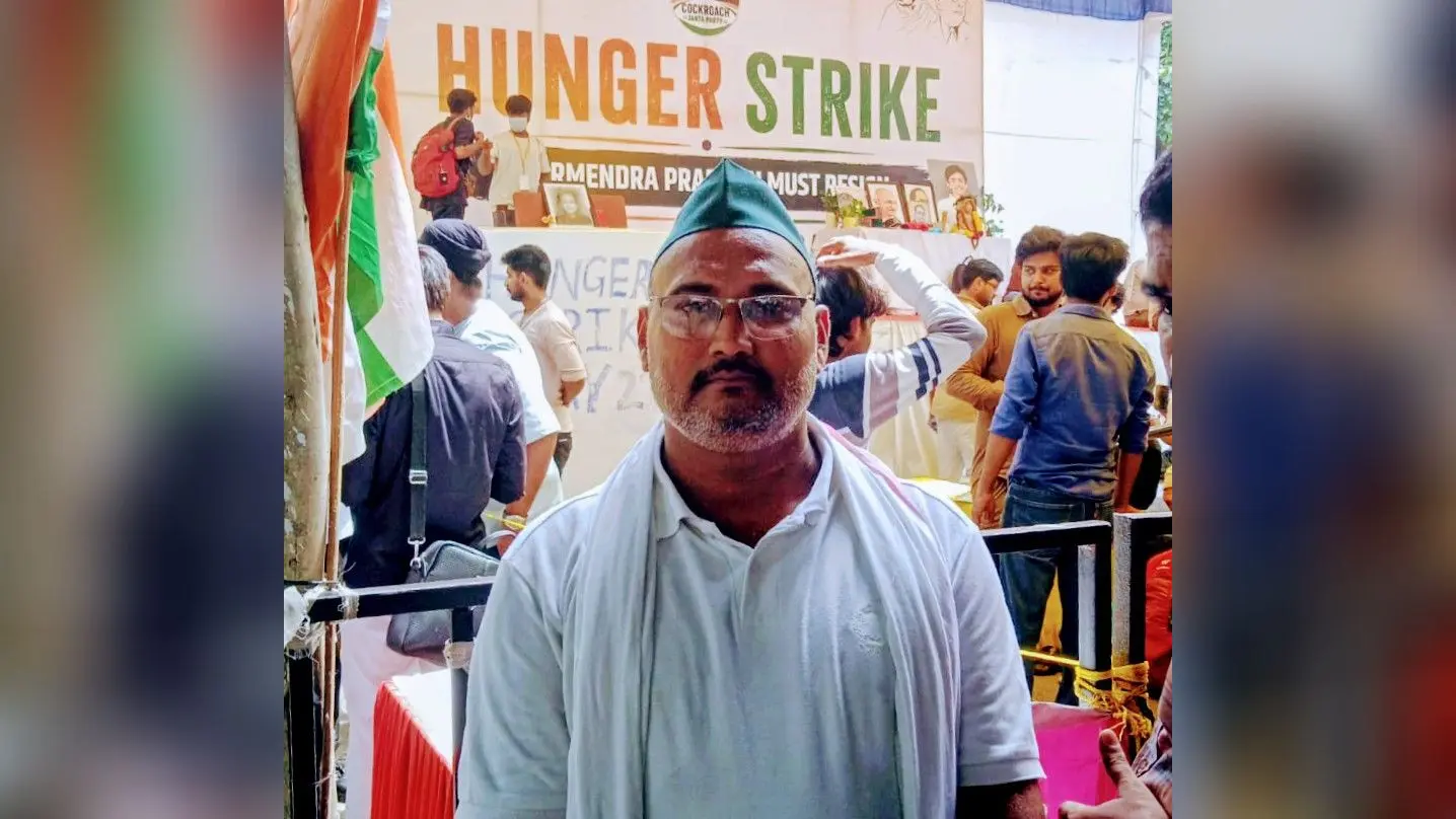 जंतर मंतर धरनास्थल पर किसान नेता | Prabhat Khabar Network जंतर मंतर धरनास्थल पर किसान नेता | Prabhat Khabar Network