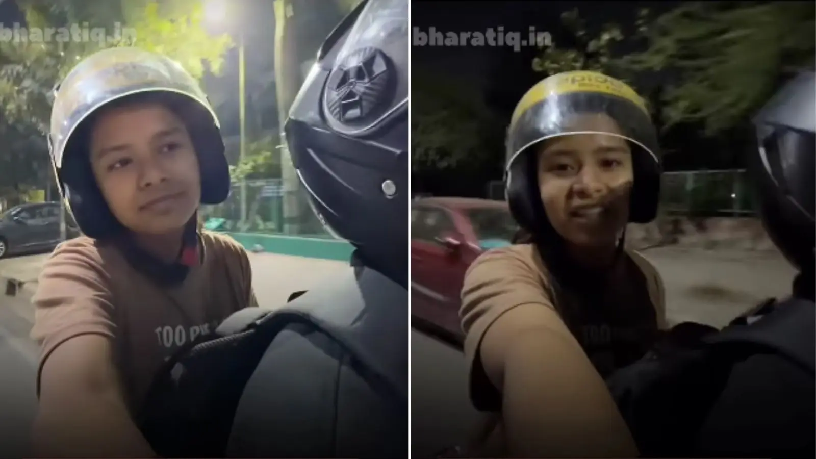 रैपिडो राइडर ने बैग पहनने की वजह बताई (Photo: @bharatiq.in/Instagram) रैपिडो राइडर ने बैग पहनने की वजह बताई (Photo: @bharatiq.in/Instagram)