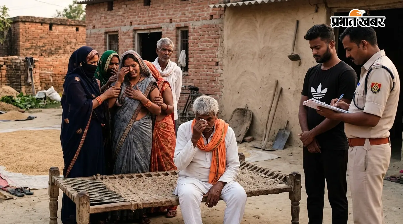 संदिग्ध मौत: विवाहिता की रहस्यमयी मौत, मायके वालों का... संदिग्ध मौत: विवाहिता की रहस्यमयी मौत, मायके वालों का...