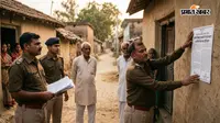 दरभंगा: जमीन विवाद मामले में दो फरार आरोपितों के घर इश्तिहार, नहीं हुए हाजिर तो होगी अगली कार्रवाई