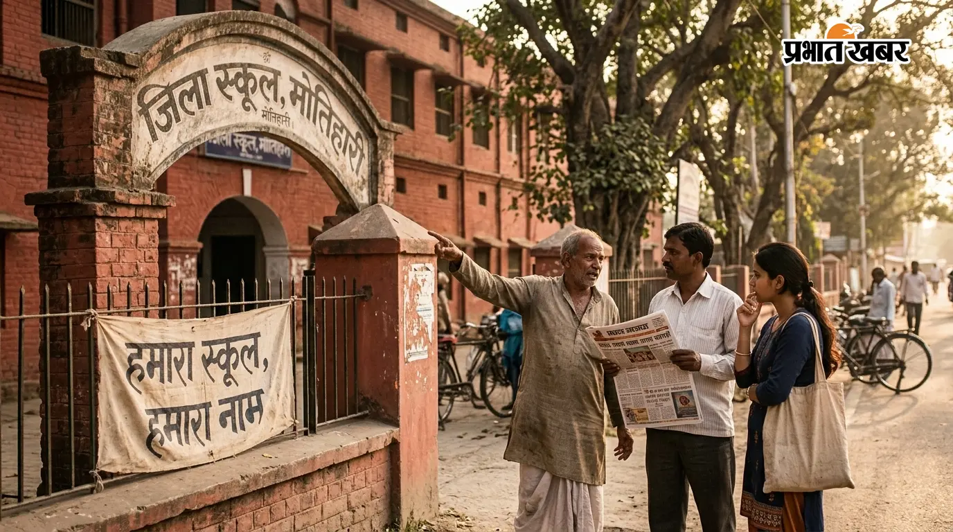 - विरासत बनाम बदलाव:मोतिहारी जिला स्कूल का नाम बदलने पर छिड़ी बहस - विरासत बनाम बदलाव:मोतिहारी जिला स्कूल का नाम बदलने पर छिड़ी बहस