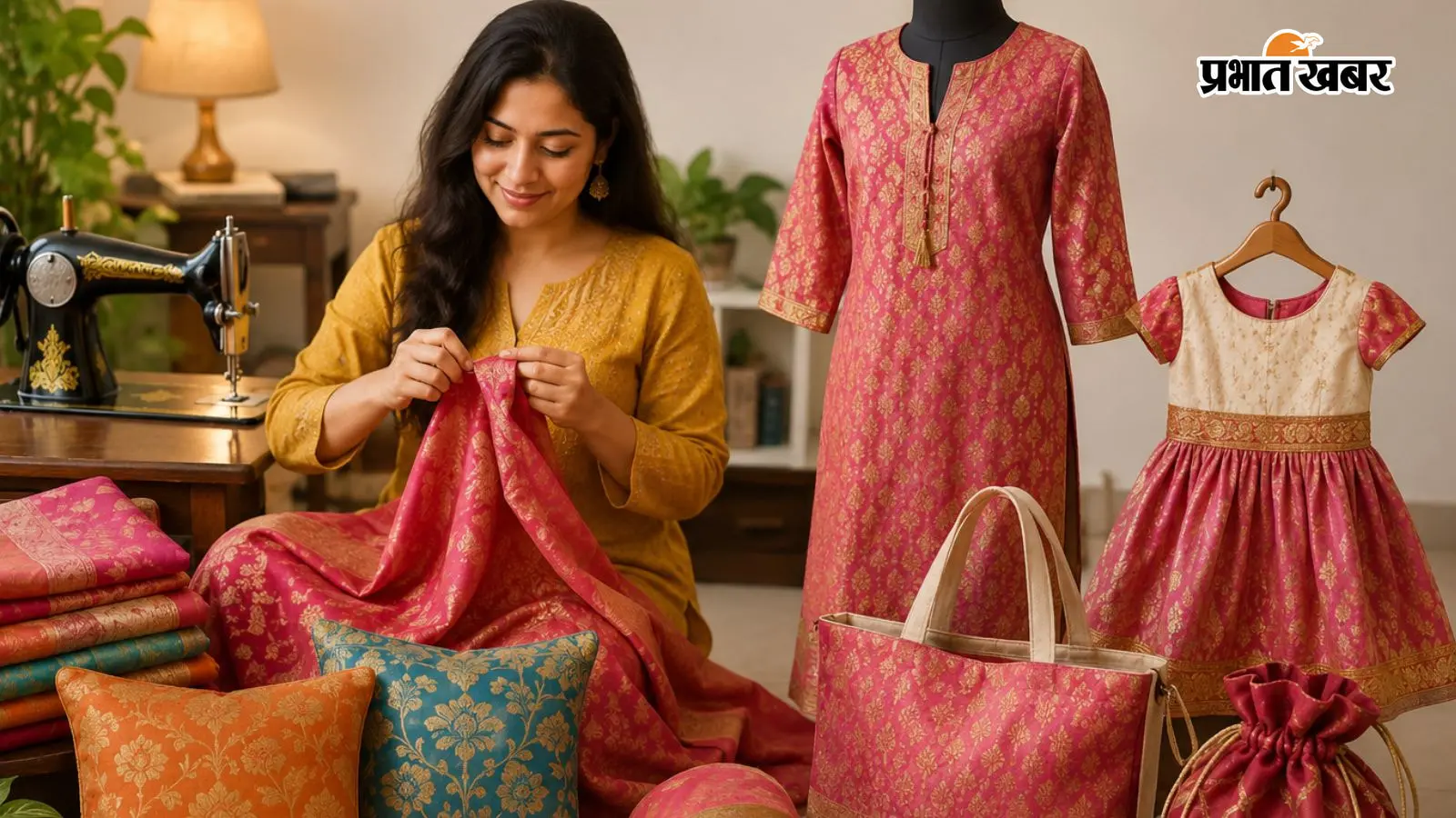Old Saree Reuse Ideas, PC - AI Old Saree Reuse Ideas, PC - AI