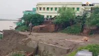 पहली ही बारिश नहीं झेल सकी स्कूल की गाइड वॉल, शेखपुरा में घटिया निर्माण का आरोप