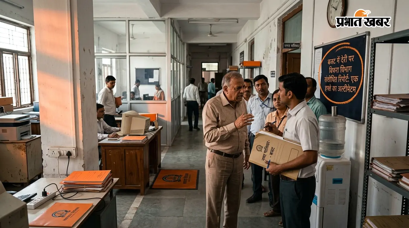 बजट संशोधन में देरी पर नगर विकास विभाग सख्त: मुजफ्फरपुर समेत कई नगर निकायों से एक हफ्ते में मांगा संशोधित बजट, जताई कड़ी नाराजगी बजट संशोधन में देरी पर नगर विकास विभाग सख्त: मुजफ्फरपुर समेत कई नगर निकायों से एक हफ्ते में मांगा संशोधित बजट, जताई कड़ी नाराजगी