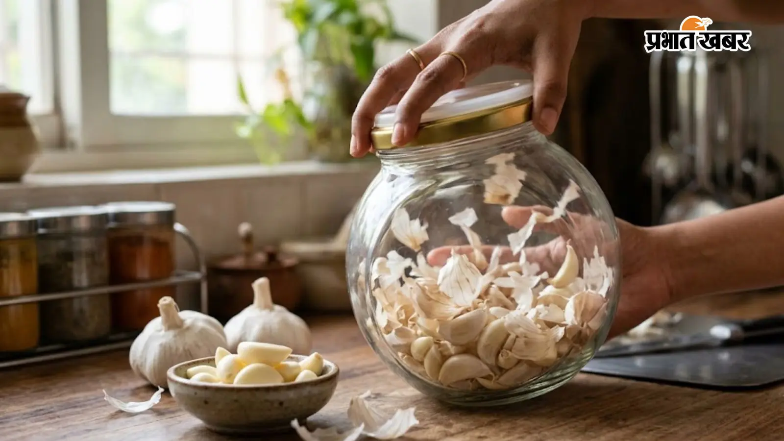 Garlic Peeling Hack, PC - AI Garlic Peeling Hack, PC - AI