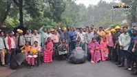 चंद्रपुरा के थर्मल पावर प्लांट में आश्रितों को नौकरी देने के लिए आंदोलन, मजदरों ने किया गेट जाम