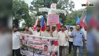 बेगूसराय में AIYF-AISF का प्रतिरोध मार्च, नीट पेपर लीक मामले में शिक्षा मंत्री के इस्तीफे की मांग