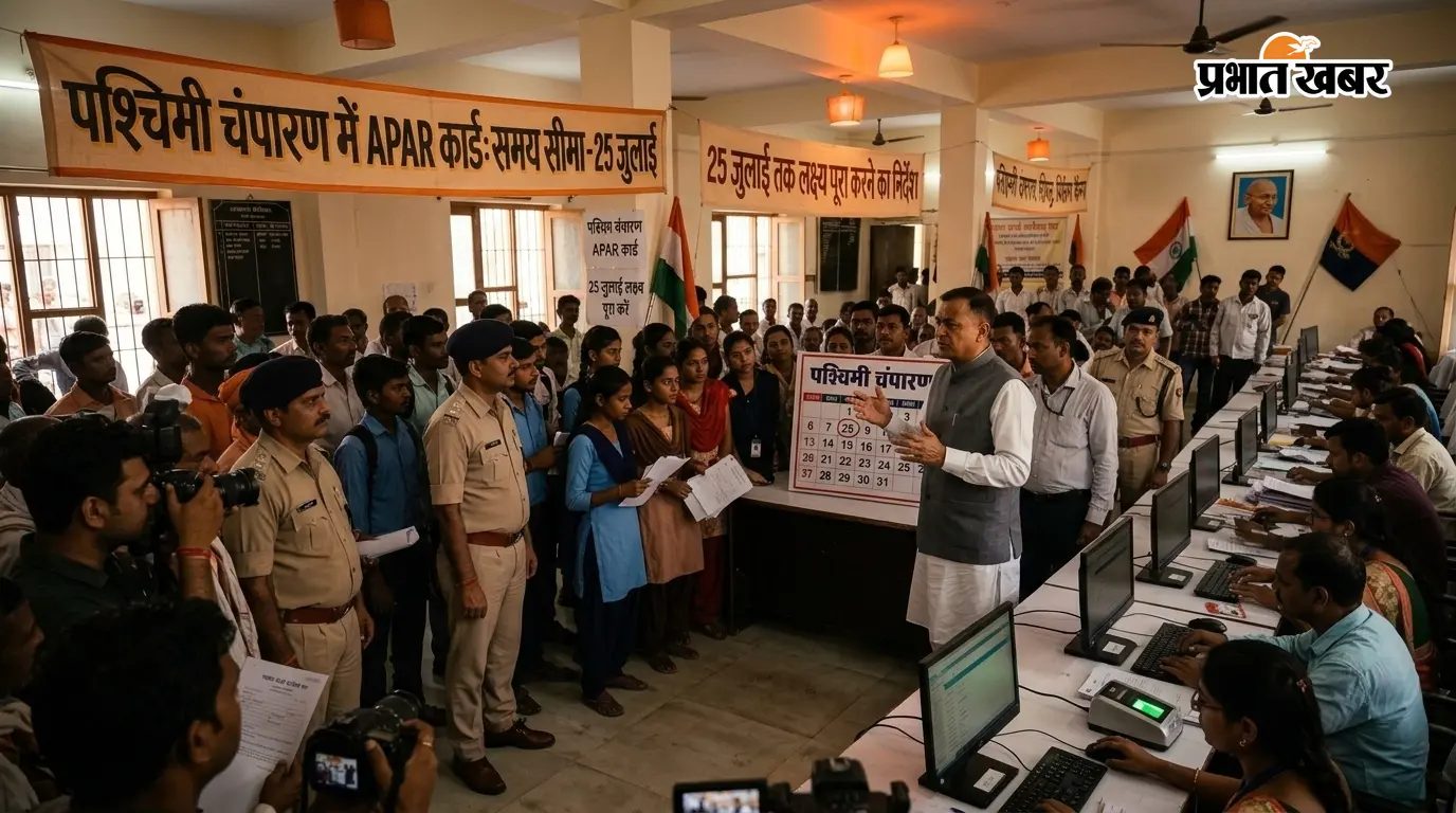 बिहार: अपार कार्ड की समय सीमा बढ़ी, 25 जुलाई तक पूरा करें बिहार: अपार कार्ड की समय सीमा बढ़ी, 25 जुलाई तक पूरा करें