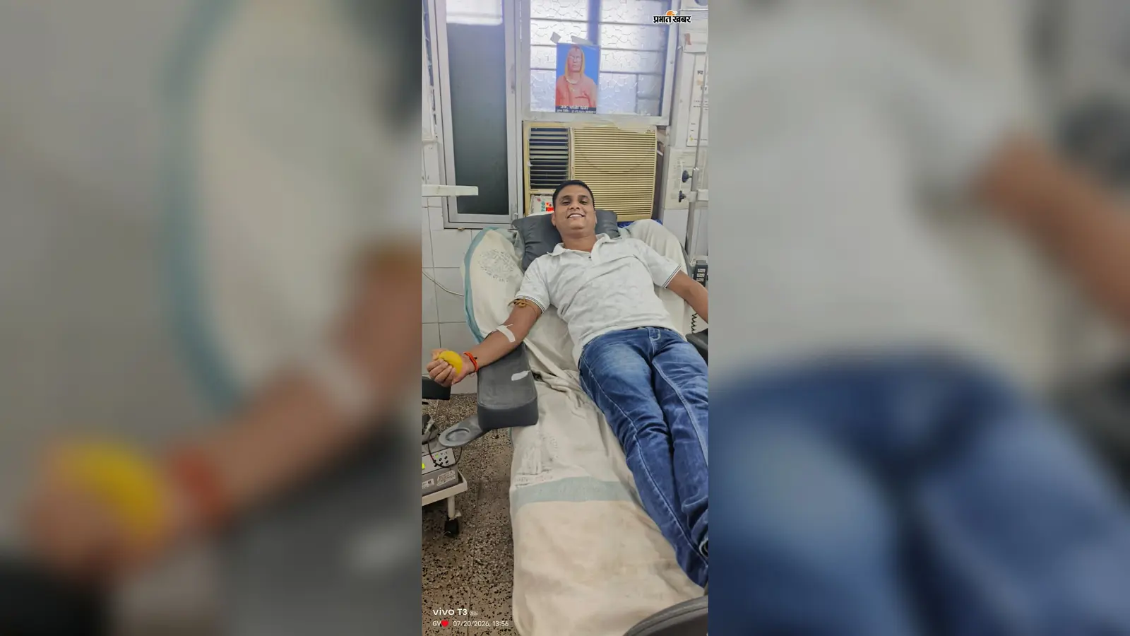 दादी की पुण्यतिथि पर काउंसलर ने किया 7वां रक्तदान दादी की पुण्यतिथि पर काउंसलर ने किया 7वां रक्तदान