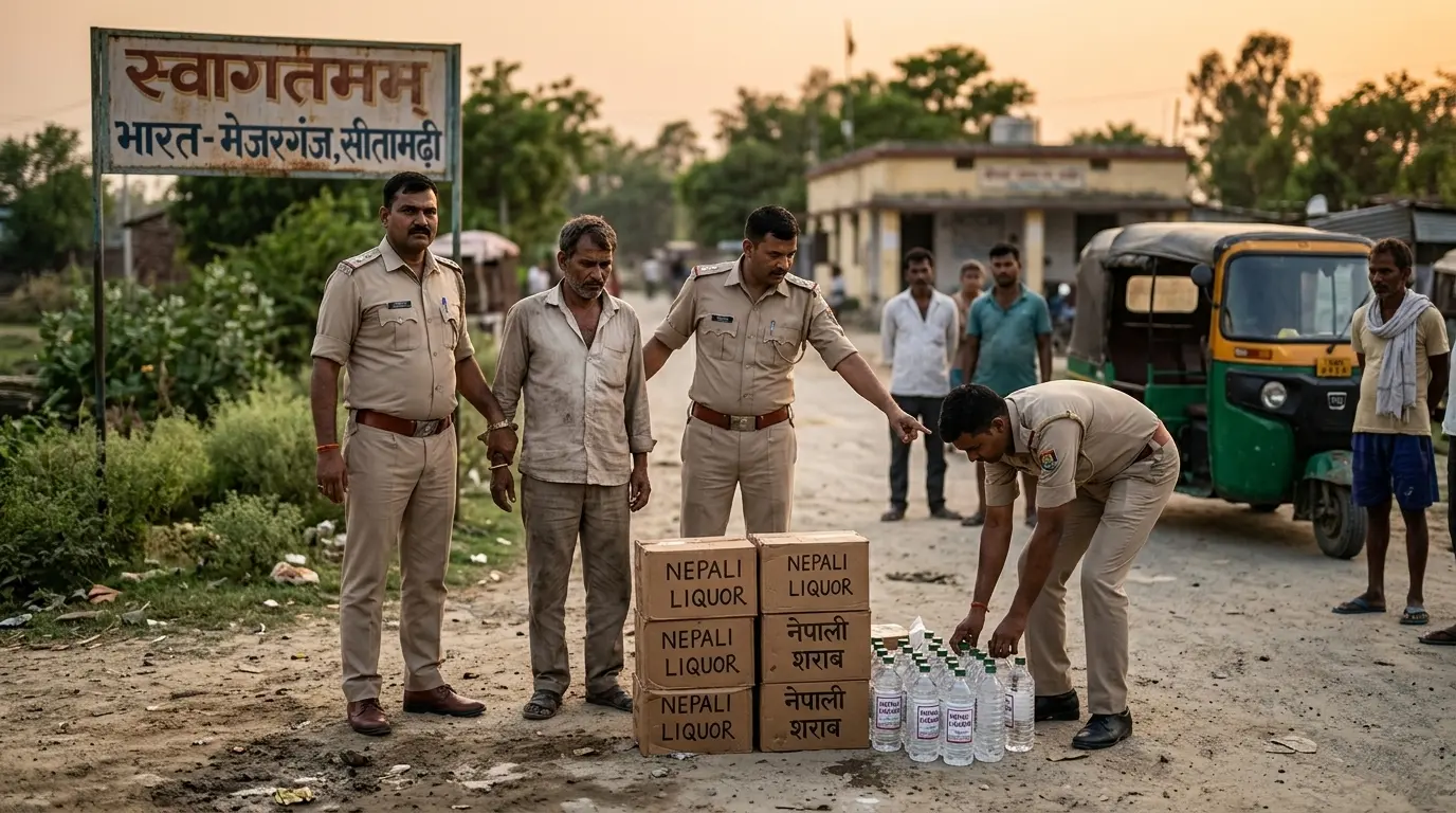 मेजरगंज: 22.5 लीटर नेपाली शराब के साथ तस्कर गिरफ्तार मेजरगंज: 22.5 लीटर नेपाली शराब के साथ तस्कर गिरफ्तार