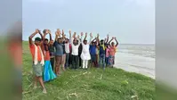 कोसी नदी के कटाव से 500 एकड़ कृषि भूमि पर संकट, पूर्व विधायक प्रत्याशी ने डीएम से लगाई गुहार