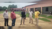 गेरुआ पुरसंडा पंचायत में सहयोग शिविर की तैयारियों का अधिकारियों ने लिया जायजा, सफाई और पेयजल व्यवस्था दुरुस्त करने के निर्देश
