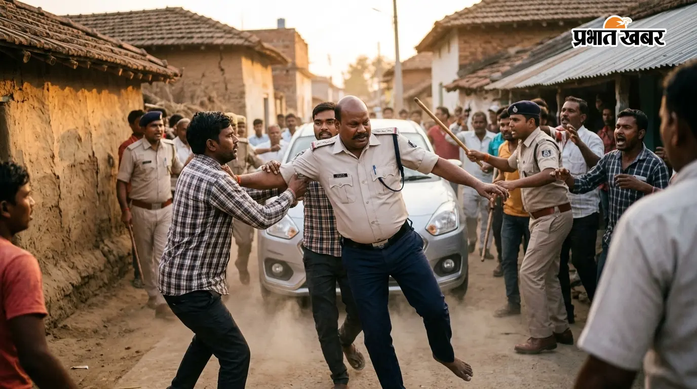 रीगा: गांजा तस्करों ने पुलिस पर किया हमला, अधिकारी घायल रीगा: गांजा तस्करों ने पुलिस पर किया हमला, अधिकारी घायल