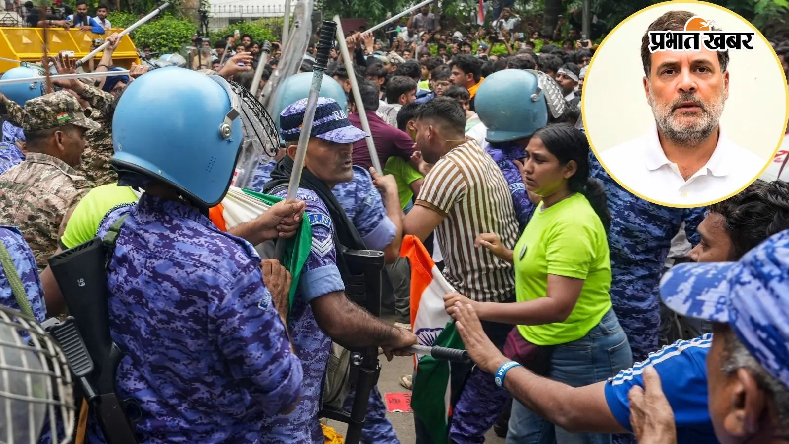 सुरक्षा बल और प्रदर्शनकारी, फोटो पीटीआई सुरक्षा बल और प्रदर्शनकारी, फोटो पीटीआई