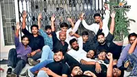 रांची: DSPMU में छात्र संगठनों का हंगामा, तालाबंदी और तोड़फोड़, पुलिस ने किया बल प्रयोग