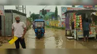 दो दिन की बारिश में ही झील में तब्दील हुई गोगरी नगर की सड़कें, लोगों में आक्रोश