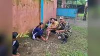 पर्यावरण संरक्षण का संदेश: SSB और विद्यालय ने मिलकर लगाए 100 से अधिक  पौधें
