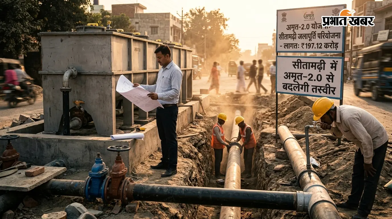 सीतामढ़ी को मिला 197 करोड़ का जल जीवन मिशन: जल्द मिलेगा... सीतामढ़ी को मिला 197 करोड़ का जल जीवन मिशन: जल्द मिलेगा...