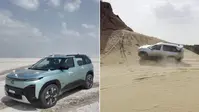 डिलीवरी के अगले ही दिन ओनर ने Tata Sierra.ev को उतार दिया रेत पर, फिर की ड्रिफ्ट और ऑफ-रोडिंग