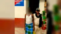 शराब के नशे में सार्वजनिक स्थान पर हंगामा करता व्यक्ति गिरफ्तार, नारदीगंज पुलिस ने की त्वरित कार्रवाई