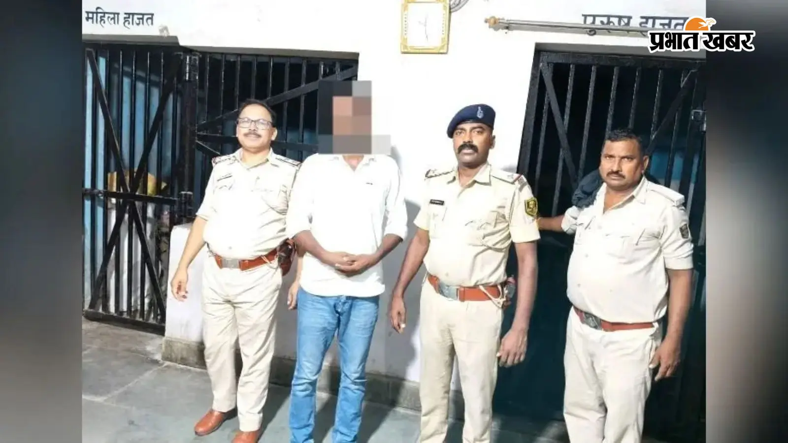 नगर थाना क्षेत्र में पुलिस पर हमला मामले का आरोपी गिरफ्तार नगर थाना क्षेत्र में पुलिस पर हमला मामले का आरोपी गिरफ्तार