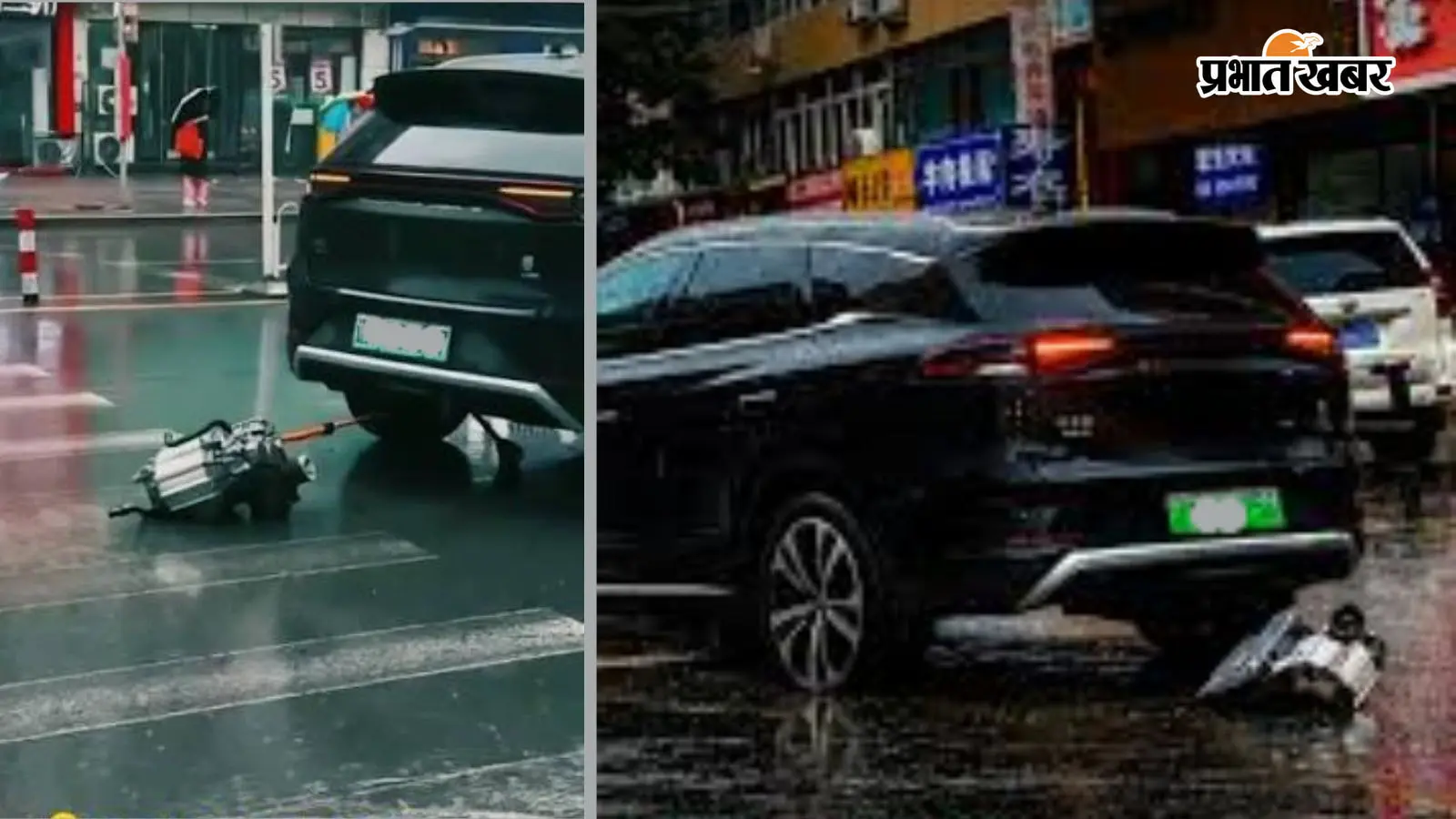 SUV के बाहर गिरा मोटर / फोटोज एक्स से SUV के बाहर गिरा मोटर / फोटोज एक्स से