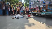 आरा: तेज रफ्तार ट्रक ने साइकिल सवार अधेड़ को कुचला, मौके पर हुई मौत, जांच में जुटी पुलिस