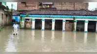 बेगूसराय: डंडारी के बांक गांव में बरसात का पानी बना अभिशाप, जलजमाव से जनजीवन अस्त-व्यस्त