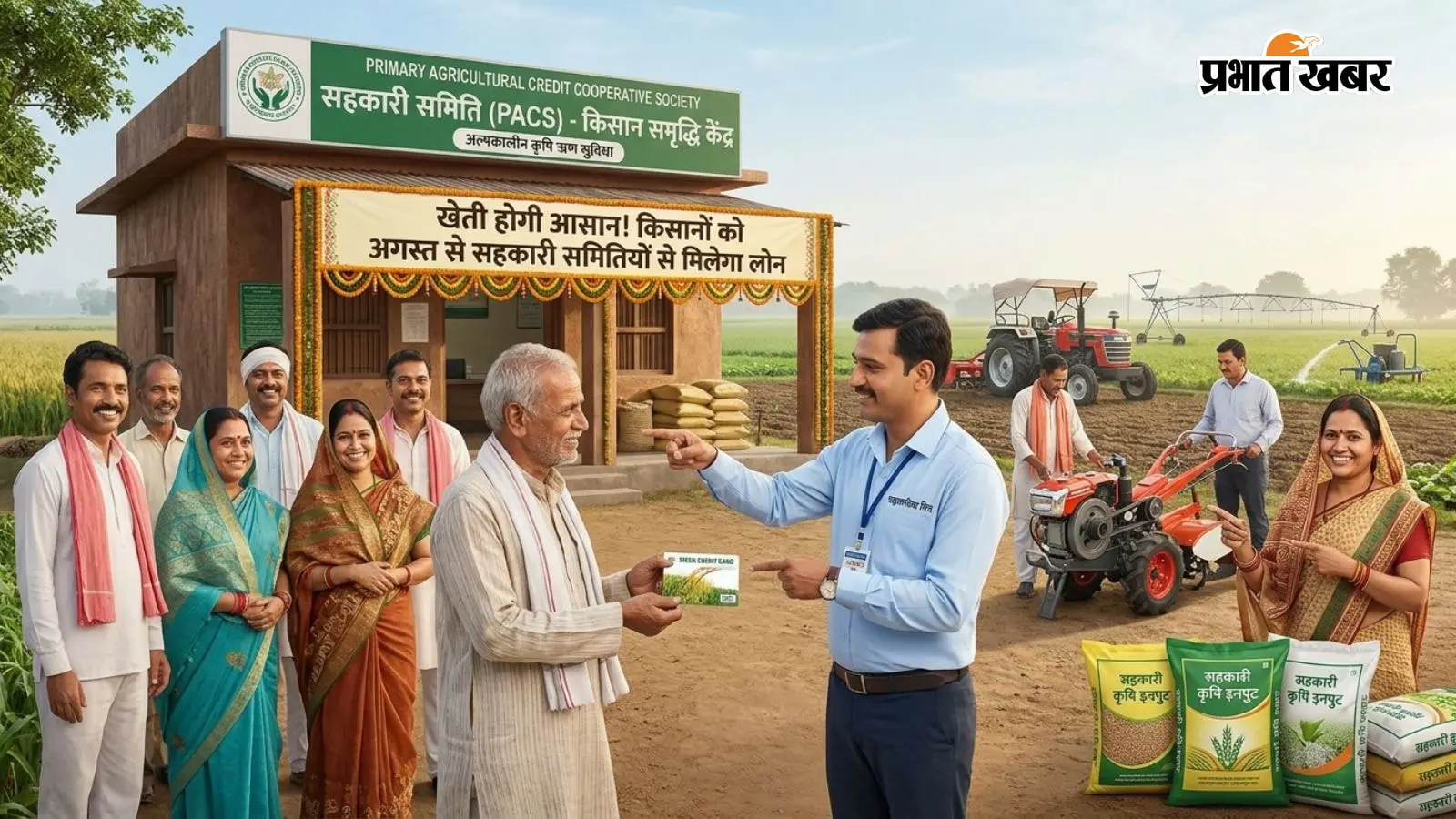 सहकारी समितियां दे रही खेती के लिए सस्ता लोन सहकारी समितियां दे रही खेती के लिए सस्ता लोन