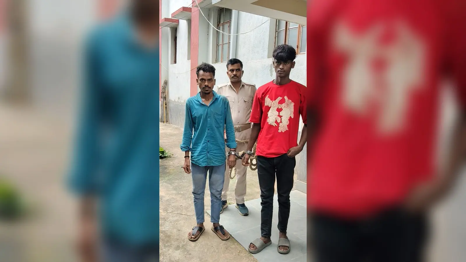 पुलिस गिरफ्त में दोनों | Prabhat Khabar Network पुलिस गिरफ्त में दोनों | Prabhat Khabar Network