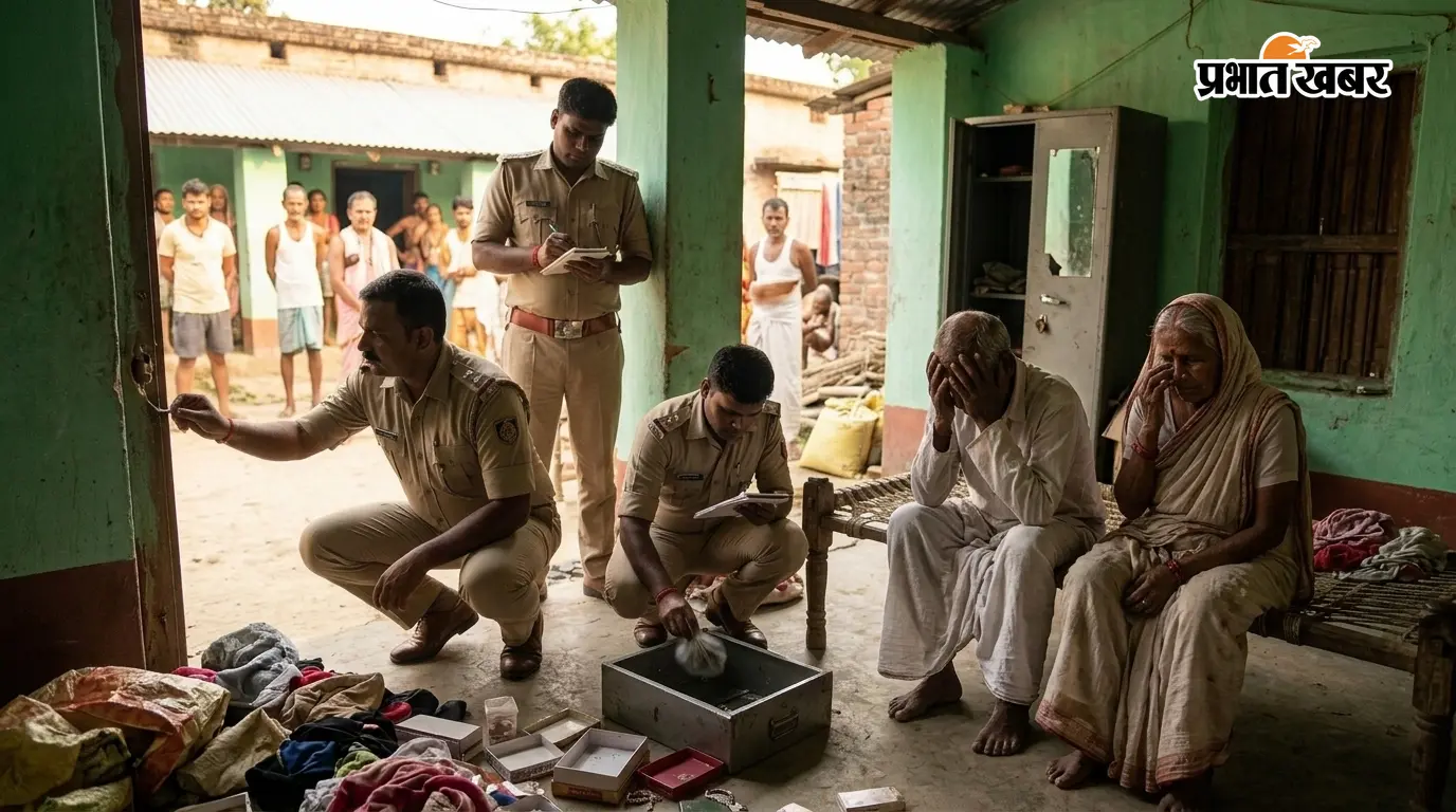 सीतामढ़ी: सूने घर से 12 लाख की चोरी, परिवार बाहर था सीतामढ़ी: सूने घर से 12 लाख की चोरी, परिवार बाहर था