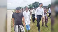 कनकई नदी के कटाव ने बढ़ाई चिंता, डीएम ने मौके पर पहुंचकर दिए युद्धस्तर पर बचाव कार्य के निर्देश