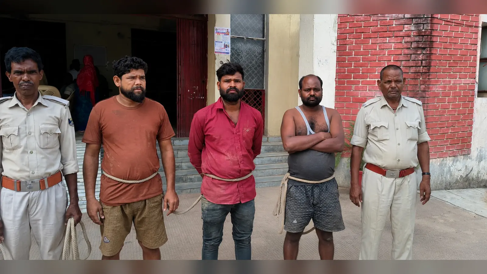 शराब के नशे में गिरफ्तार तीनों भाई | Prabhat Khabar Network शराब के नशे में गिरफ्तार तीनों भाई | Prabhat Khabar Network