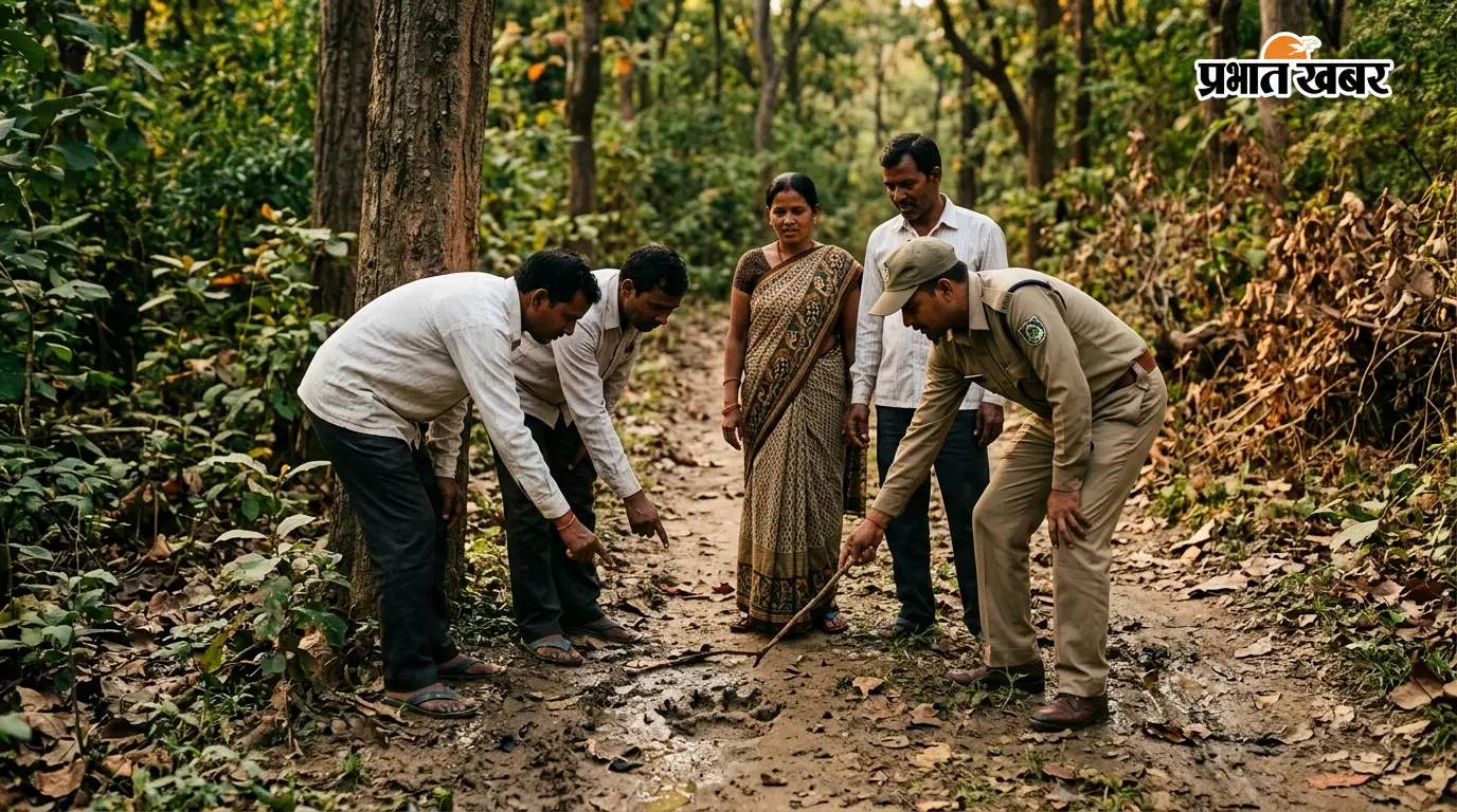 बाघ वापस जंगल की ओर: डुमरी में मिले ताज़ा पगमार्क बाघ वापस जंगल की ओर: डुमरी में मिले ताज़ा पगमार्क