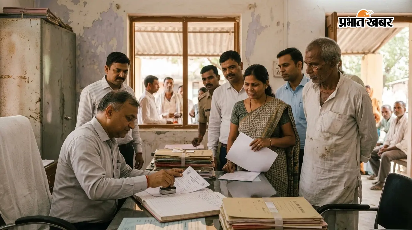 पूर्वी चंपारण: 160 राजस्व कर्मियों का तबादला, डीएम के... पूर्वी चंपारण: 160 राजस्व कर्मियों का तबादला, डीएम के...