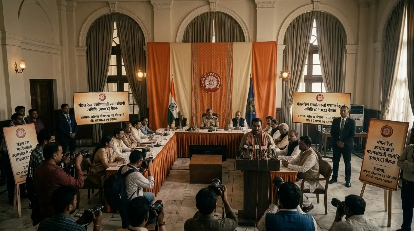 डीआरयूसीसी की बैठक में नये प्लेटफार्म की उठी मांग डीआरयूसीसी की बैठक में नये प्लेटफार्म की उठी मांग