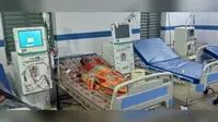 गढ़वा सदर अस्पताल में दो डायलिसिस मशीनें खराब, कतार में लगे मरीज