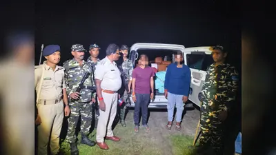 इंडो-नेपाल बॉर्डर पर SSB की कार्रवाई, 152.7 लीटर नेपाली शराब, स्कॉर्पियो और दो तस्कर गिरफ्तार