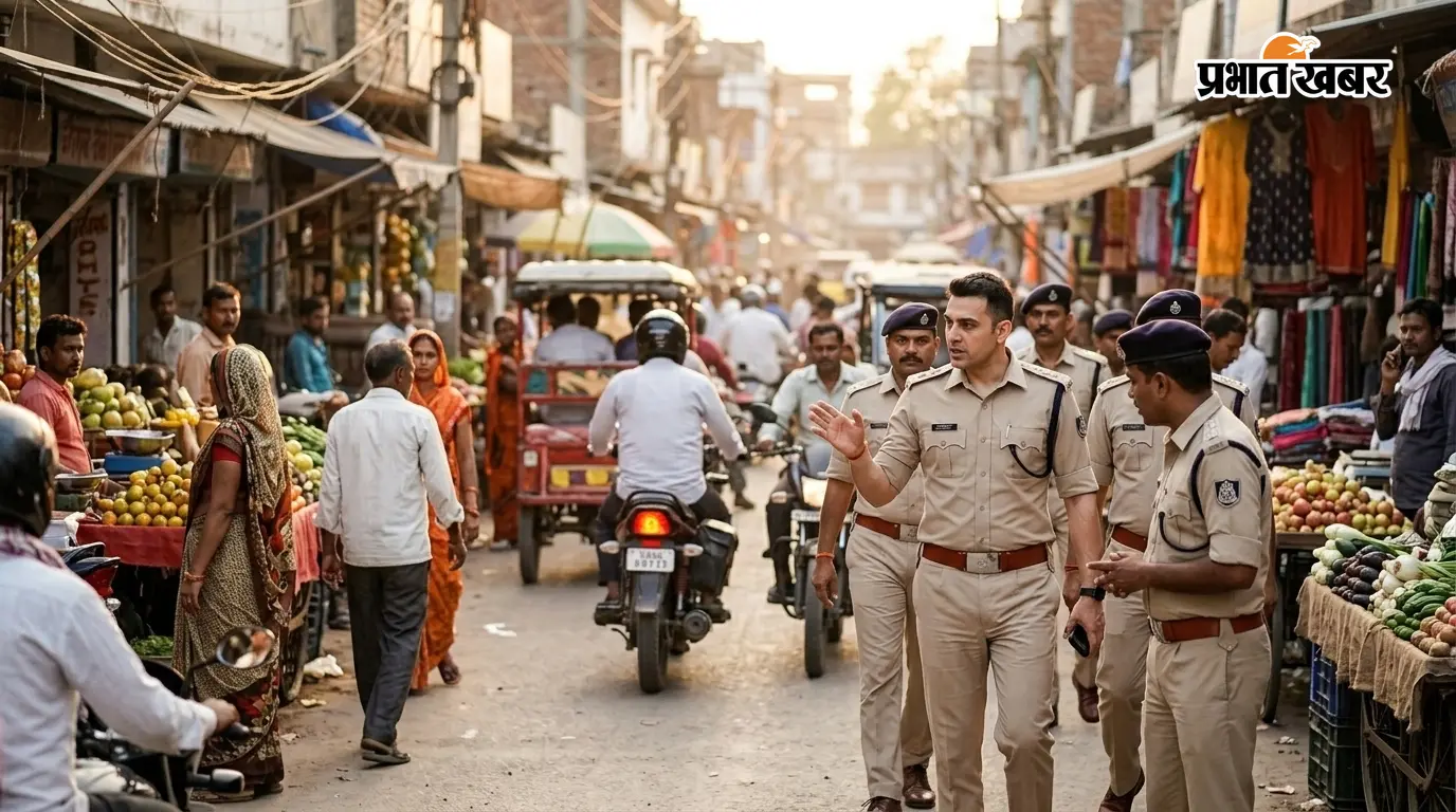 बेतिया SSP का एक्शन: सुरक्षा और यातायात का जायजा बेतिया SSP का एक्शन: सुरक्षा और यातायात का जायजा