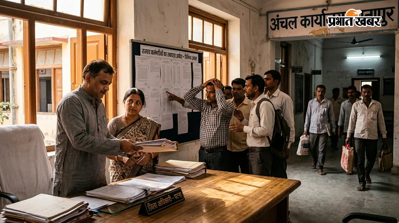 मोतिहारी: 160 राजस्व कर्मचारियों का तबादला, डीएम का आदेश मोतिहारी: 160 राजस्व कर्मचारियों का तबादला, डीएम का आदेश