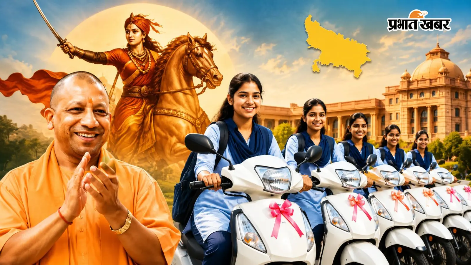 रानी लक्ष्मीबाई स्कूटी योजना रानी लक्ष्मीबाई स्कूटी योजना