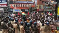 पटना में पुलिस ने छात्रों पर किया लाठीचार्ज, प्रदर्शन में IG की एस्कॉर्ट गाड़ी पर हमला, शीशे तोड़े