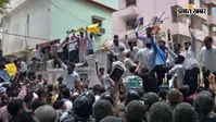 वाराणसी में पेपर लीक के विरोध में प्रदर्शन, काशी विद्यापीठ के गेट बंद, कई हिरासत में