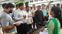 विशेष गहन पुनरीक्षण  के कार्यों का अपर मुख्य निर्वाचन पदाधिकारी ने किया निरीक्षण