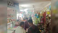 पांच दुकानों से एक्सपायरी सामान जब्त, दुकानदारों को चेतावनी