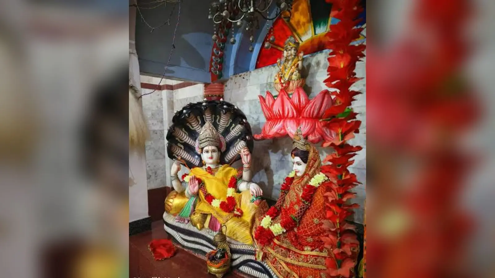 मंदिर में विराजमान भगवान विष्णु | Prabhat Khabar Network मंदिर में विराजमान भगवान विष्णु | Prabhat Khabar Network
