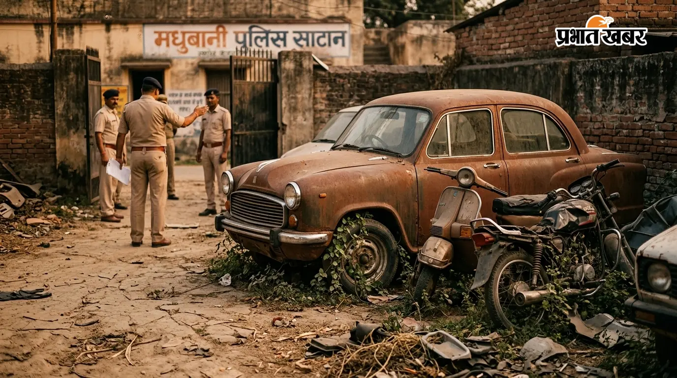 मधुबनी: जब्त वाहन हटाने का तेज हुआ अभियान मधुबनी: जब्त वाहन हटाने का तेज हुआ अभियान
