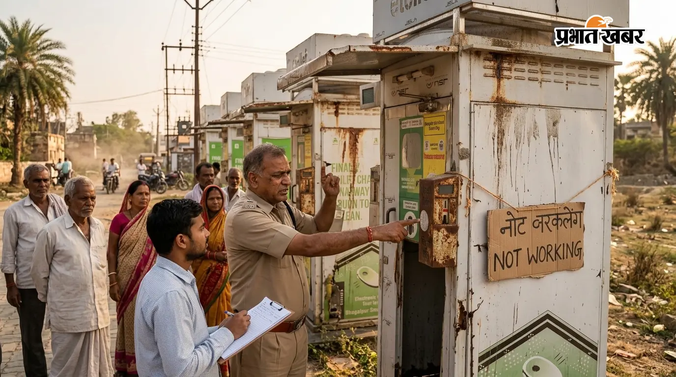 शहर में बने बायो टॉयलेट पर उठा सवाल, कमिश्नर ने दिए जांच के आदेश शहर में बने बायो टॉयलेट पर उठा सवाल, कमिश्नर ने दिए जांच के आदेश